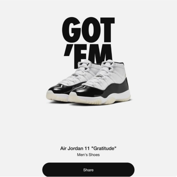 Nike Air Jordan Retro 11 DMP Gratitude
